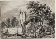 Q+ 052
          <br/>
          Het Huis Kostverloren aan de Amstel
          <br/>
          <em>Ruisdael, Jacob Isaacksz. van (1628/29-1682)</em>